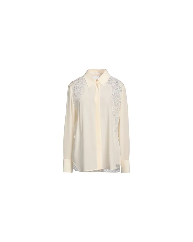 Chloé TOPS - Hemdenauf YOOX.COM Cremeweiß