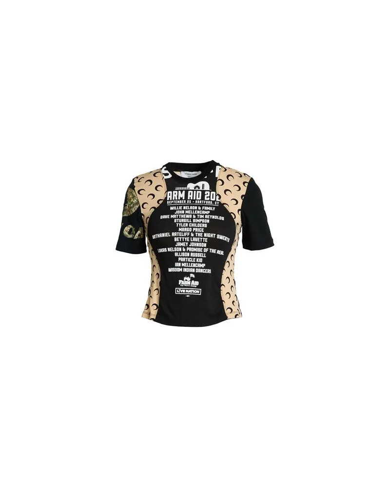 Marine Serre TOPS - T-shirtsauf YOOX.COM Schwarz