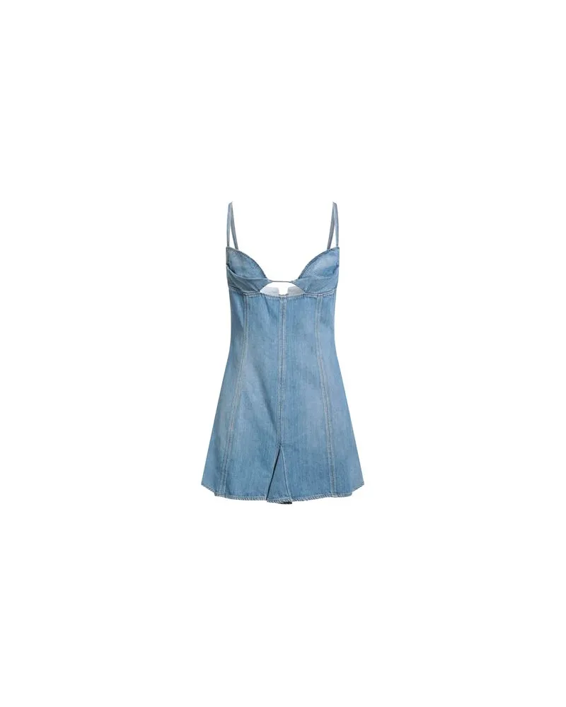 Nensi Dojaka KLEIDER - Mini-Kleiderauf YOOX.COM Blau