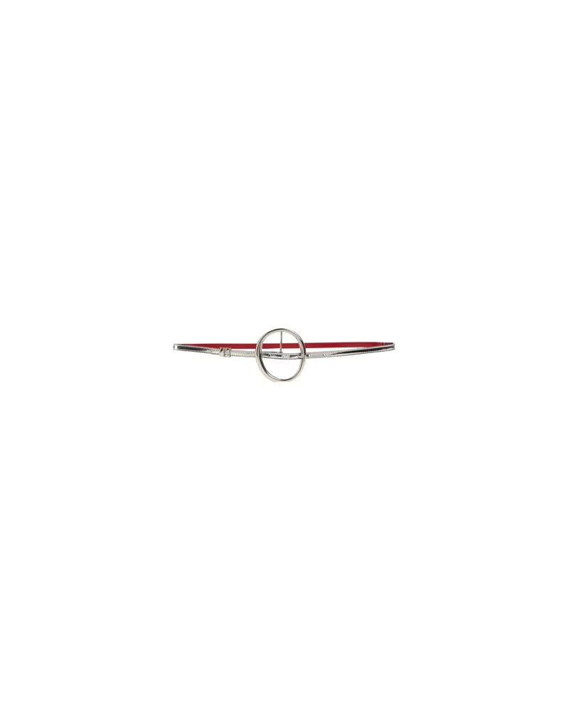 Jacquemus Kleinlederwaren - Gürtelauf YOOX.COM Silber