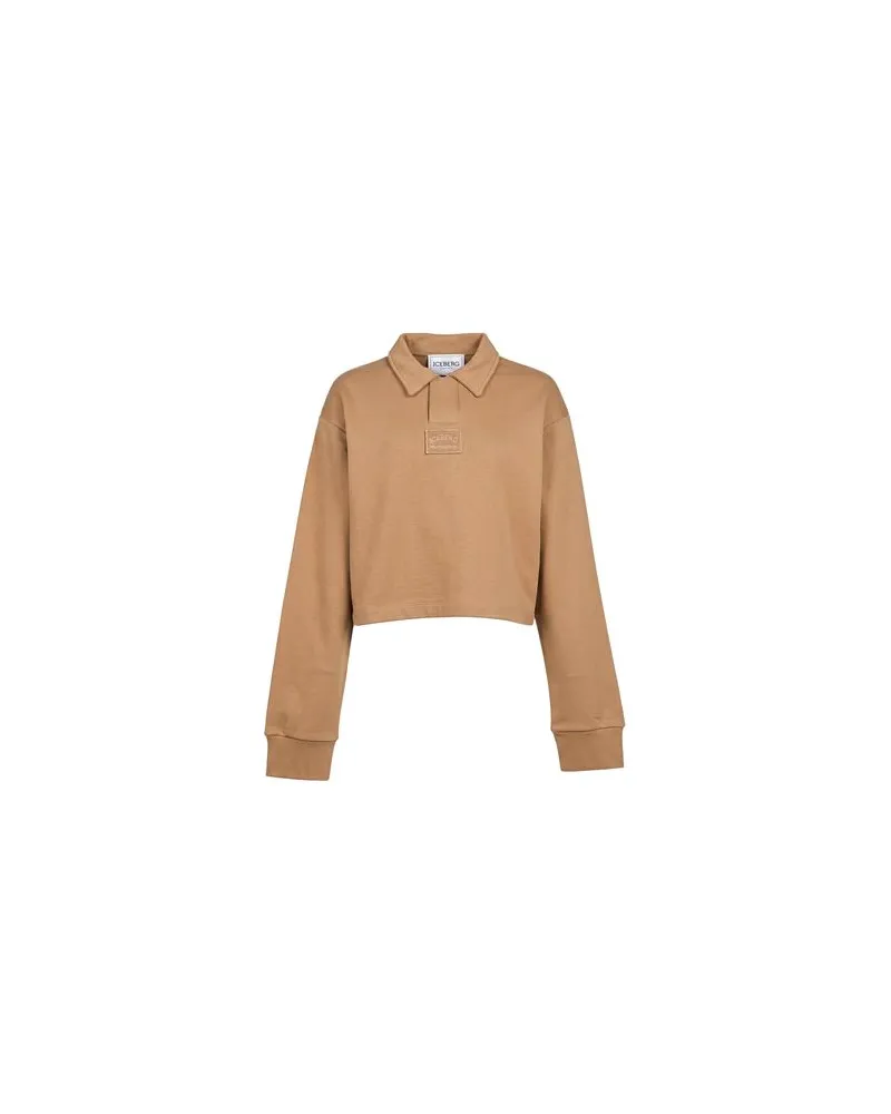 Iceberg TOPS - Sweatshirtsauf YOOX.COM Kamel