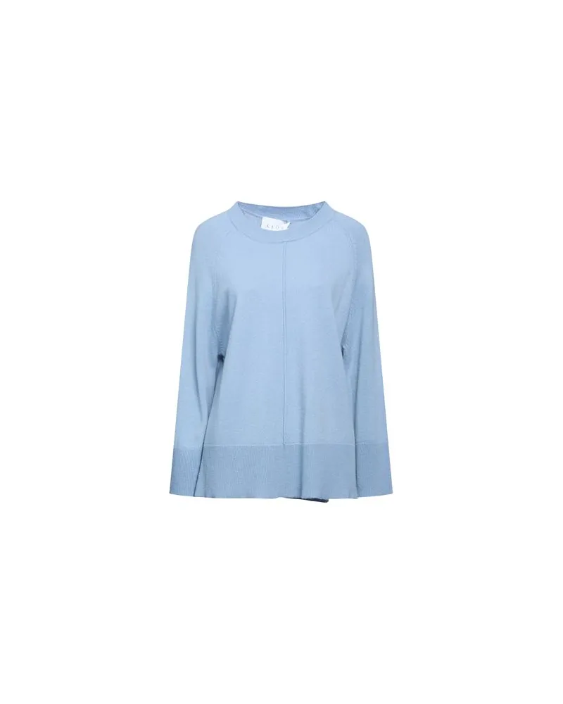 Kaos STRICKWAREN - Pulloverauf YOOX.COM Himmelblau