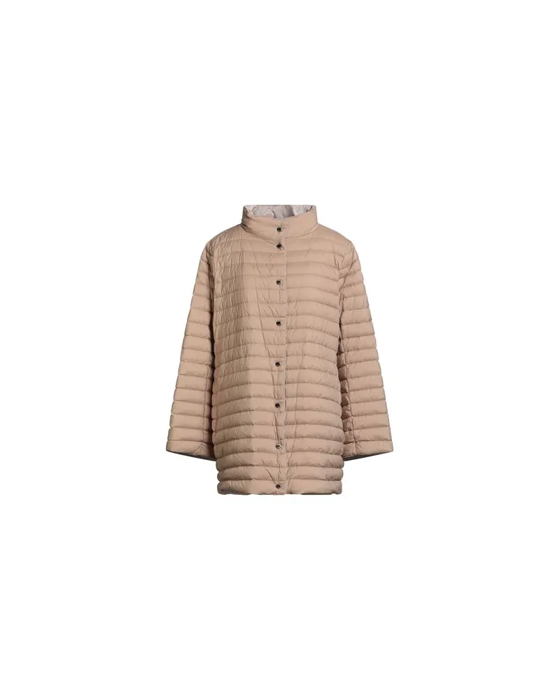 MOORER JACKEN & MÄNTEL - Pufferjacken & Daunenjackenauf YOOX.COM Beige