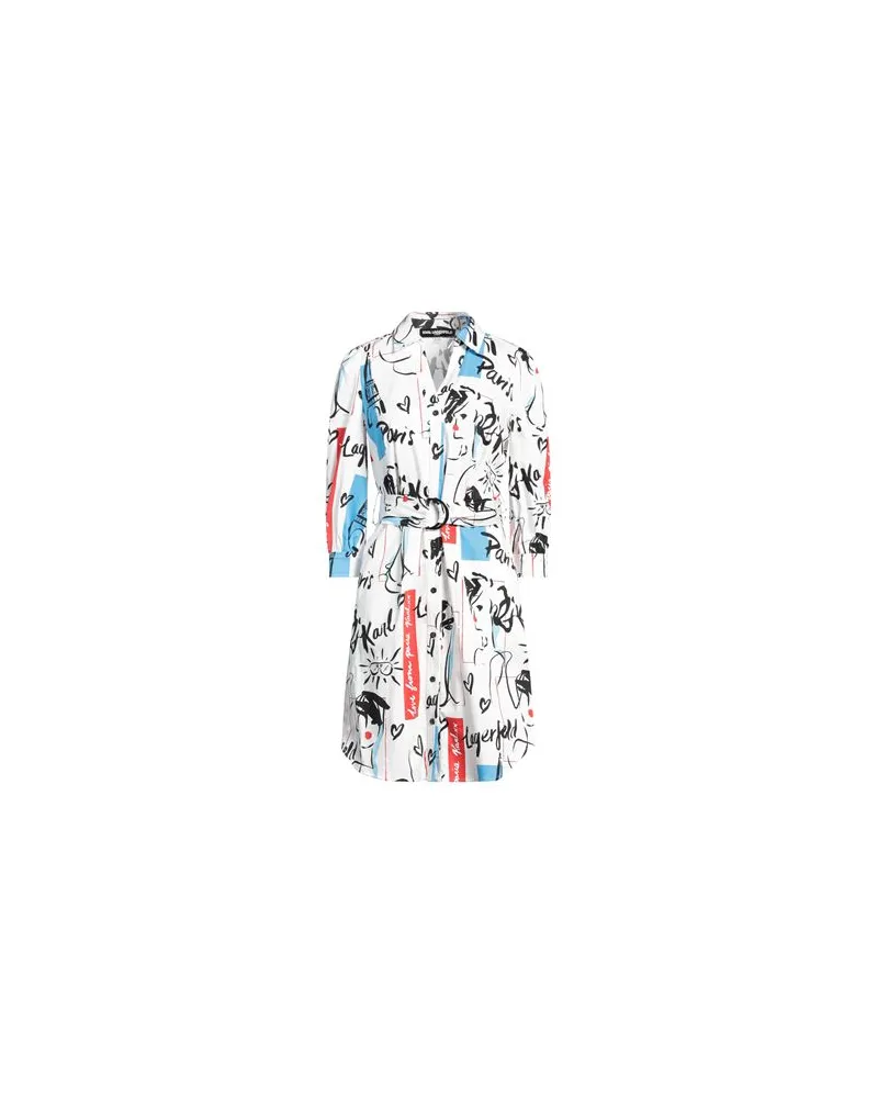 Karl Lagerfeld KLEIDER - Mini-Kleiderauf YOOX.COM Weiß