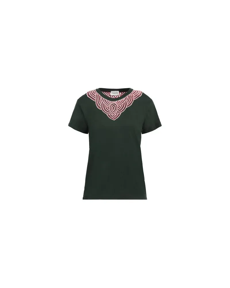 P.A.R.O.S.H. TOPS - T-shirtsauf YOOX.COM Dunkelgrün