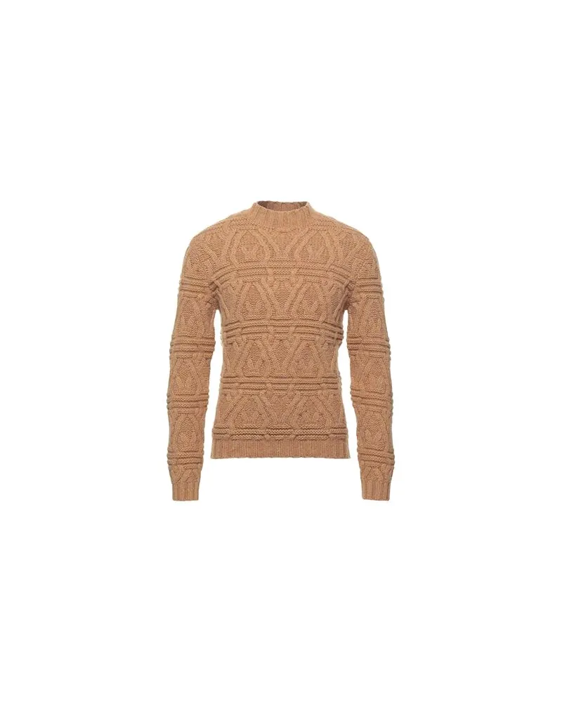 Malo STRICKWAREN - Pulloverauf YOOX.COM Kamel