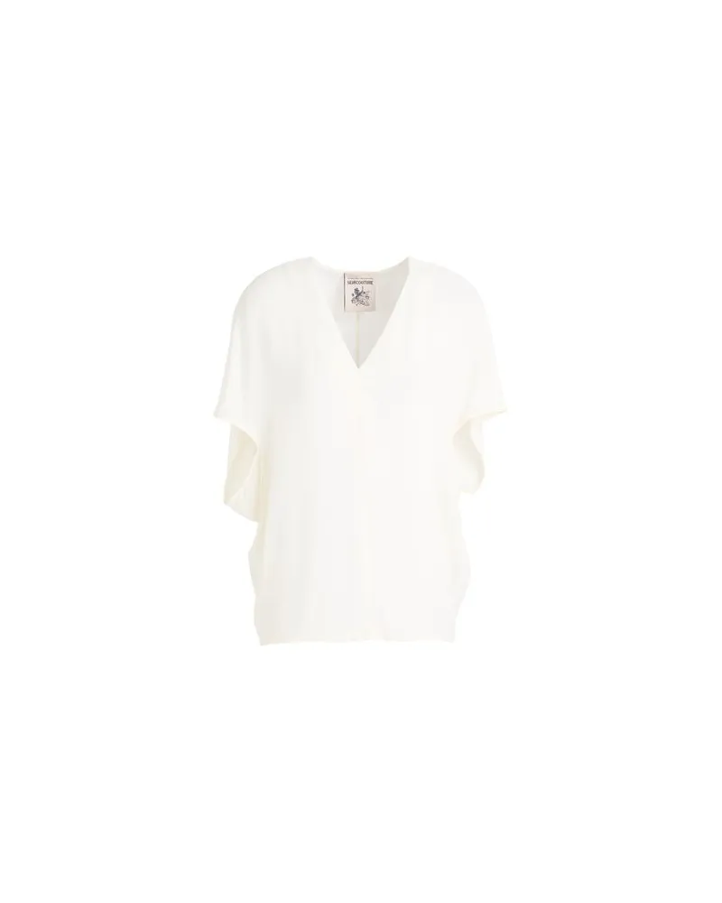 Semicouture TOPS - Topsauf YOOX.COM Elfenbein