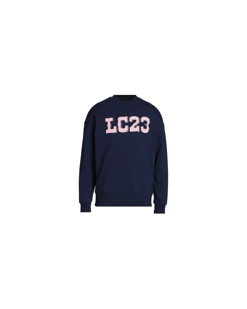 LC23 WESTERN LOGO SWEATSHIRT  - TOPS - Sweatshirtsauf YOOX.COM Marineblau