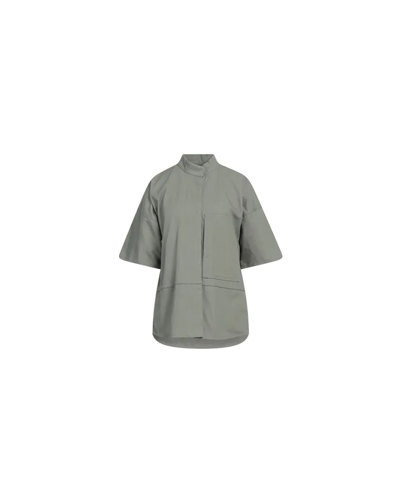 Jil Sander TOPS - Hemdenauf YOOX.COM Militärgrün