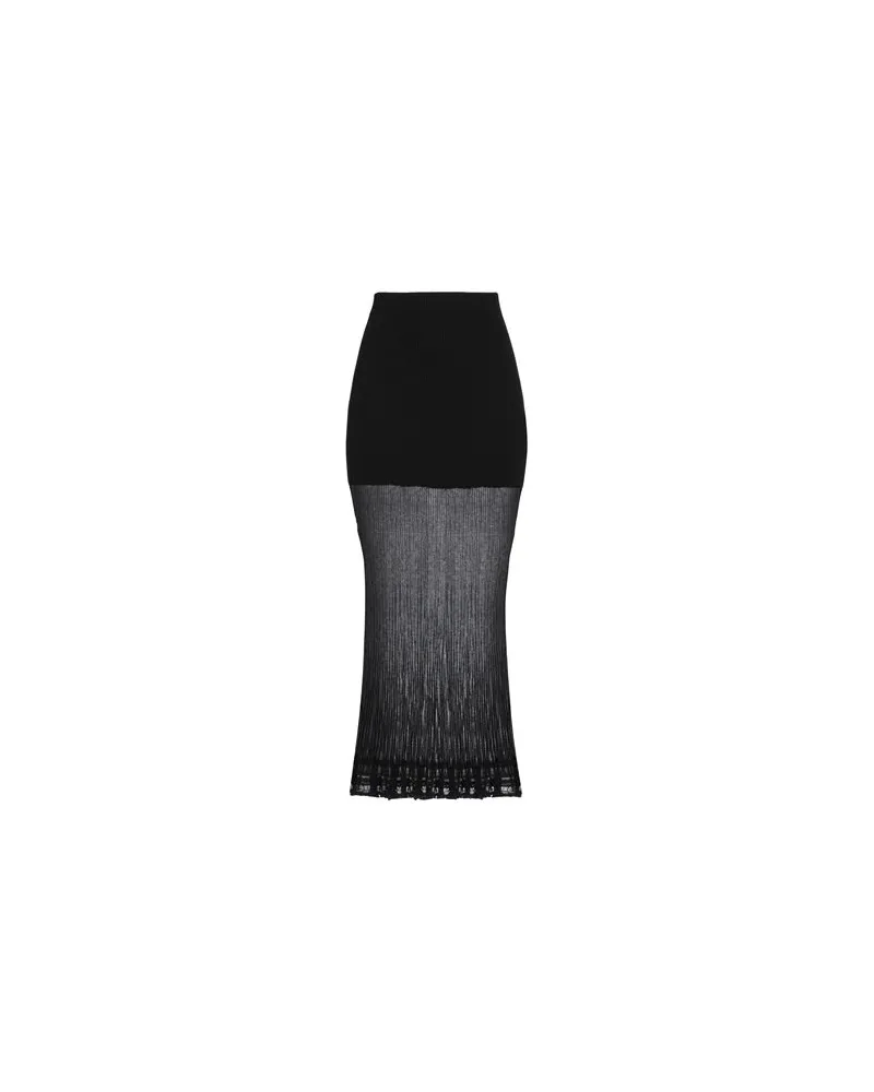 QUIRA HOSEN & RÖCKE - Maxi-Röckeauf YOOX.COM Schwarz