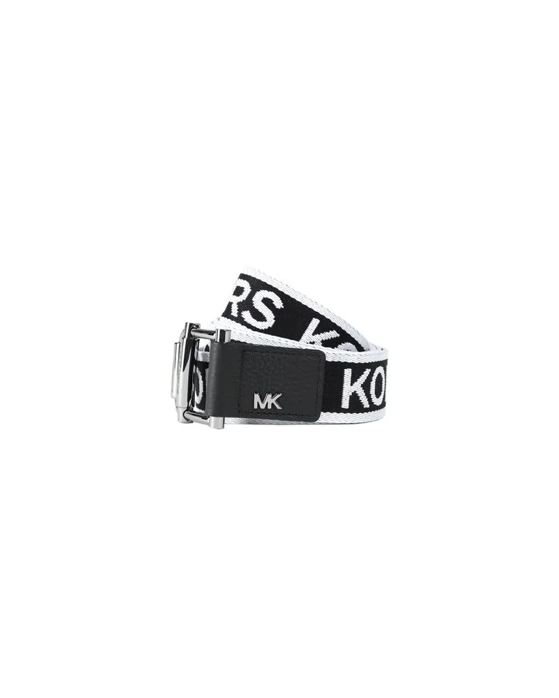 Michael Kors 36MM SLIDER BELT   - Kleinlederwaren - Gürtelauf YOOX.COM Schwarz