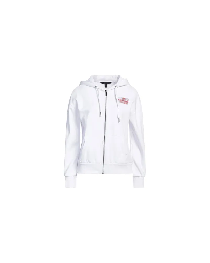Armani Exchange TOPS - Sweatshirtsauf YOOX.COM Weiß