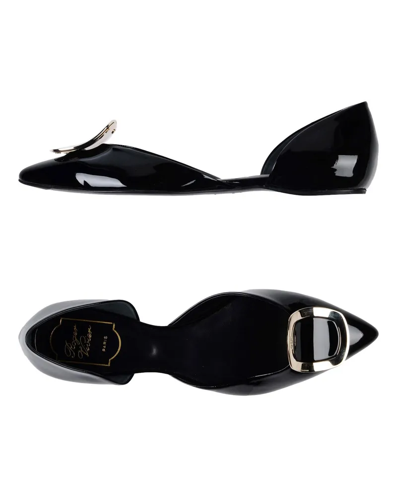 Roger Vivier Ballerina Schwarz