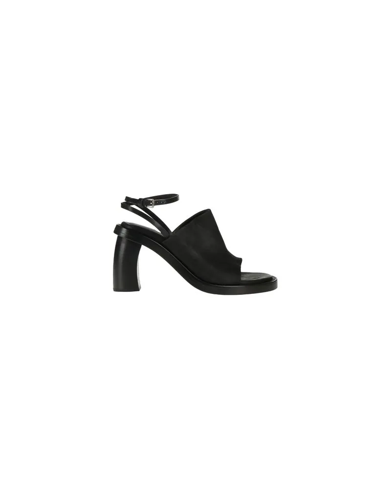 Ann Demeulemeester SCHUHE - Sandalenauf YOOX.COM Schwarz