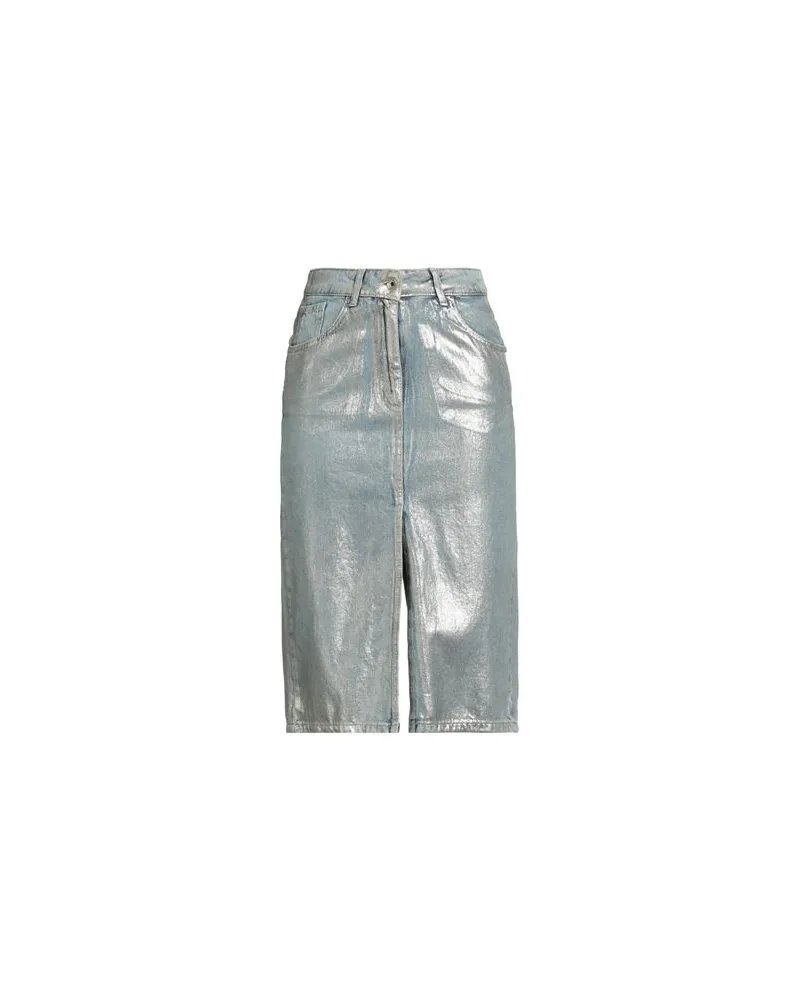 Patrizia Pepe HOSEN & RÖCKE - Jeansröckeauf YOOX.COM Blau