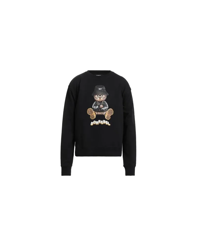 DOMREBEL TOPS - Sweatshirtsauf YOOX.COM Schwarz