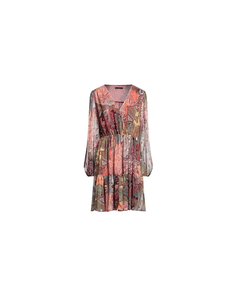 Guess KLEIDER - Midi-Kleiderauf YOOX.COM Orange
