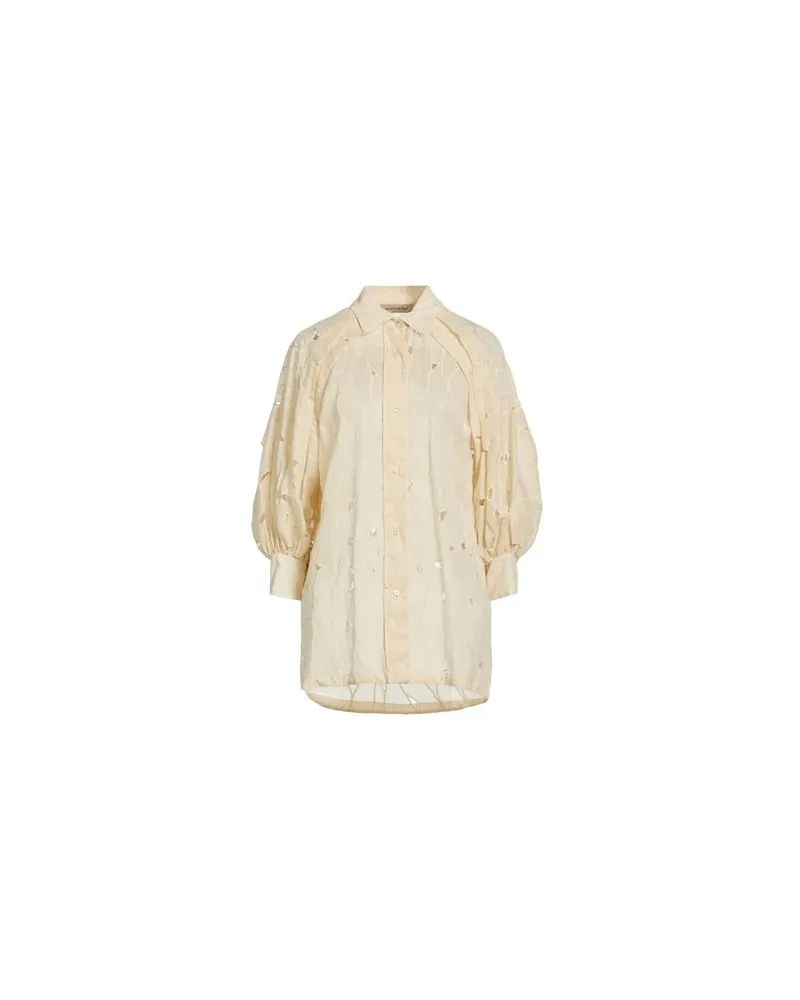 Gentryportofino TOPS - Hemdenauf YOOX.COM Cremeweiß