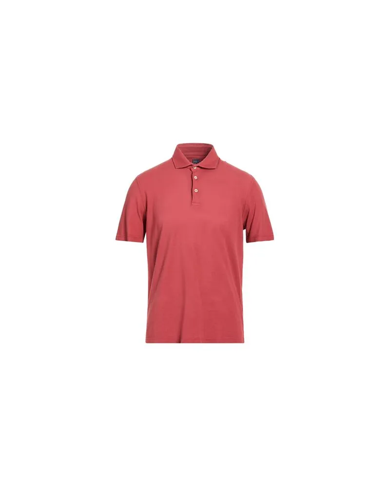 Fedeli TOPS - Poloshirtsauf YOOX.COM Rostrot