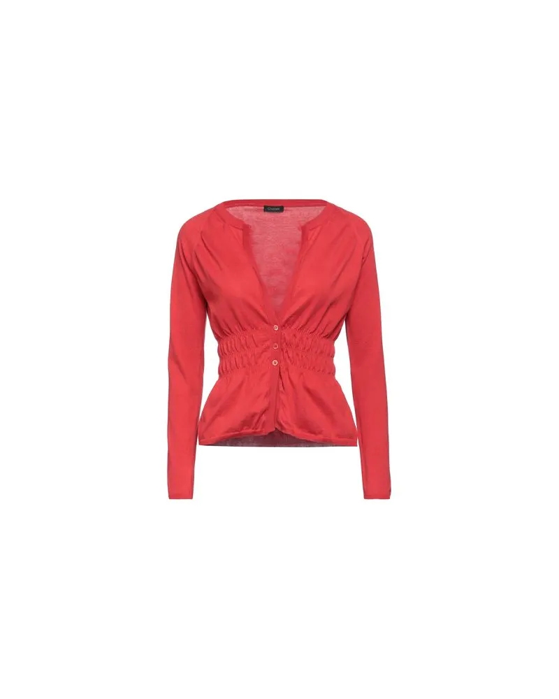 Cruciani STRICKWAREN - Strickjackenauf YOOX.COM Rot