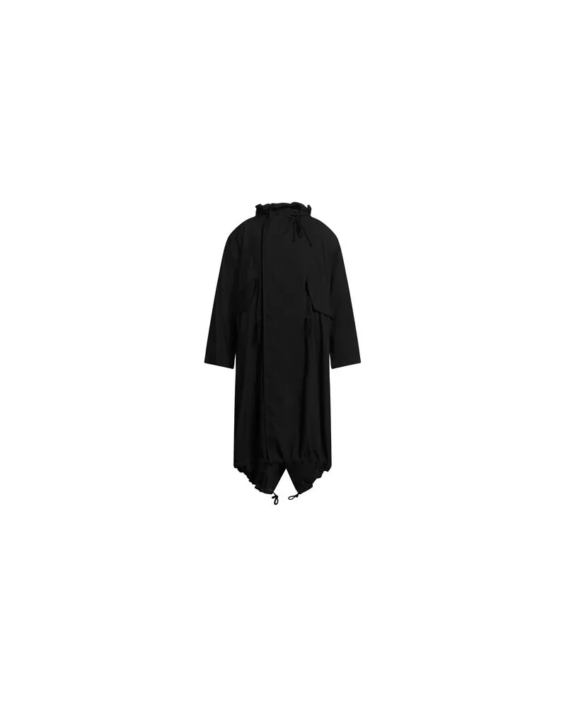 Y'S YOHJI YAMAMOTO JACKEN & MÄNTEL - Jacken, Mäntel & Trenchcoatsauf YOOX.COM Schwarz
