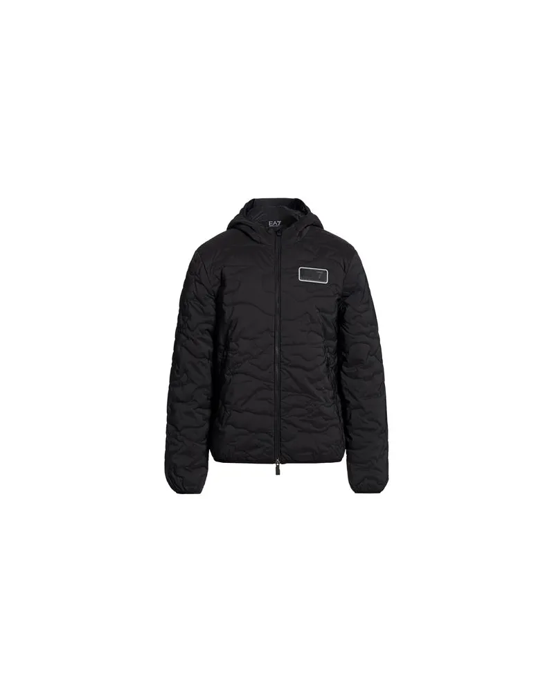 EA7 JACKEN & MÄNTEL - Pufferjacken & Daunenjackenauf YOOX.COM Schwarz
