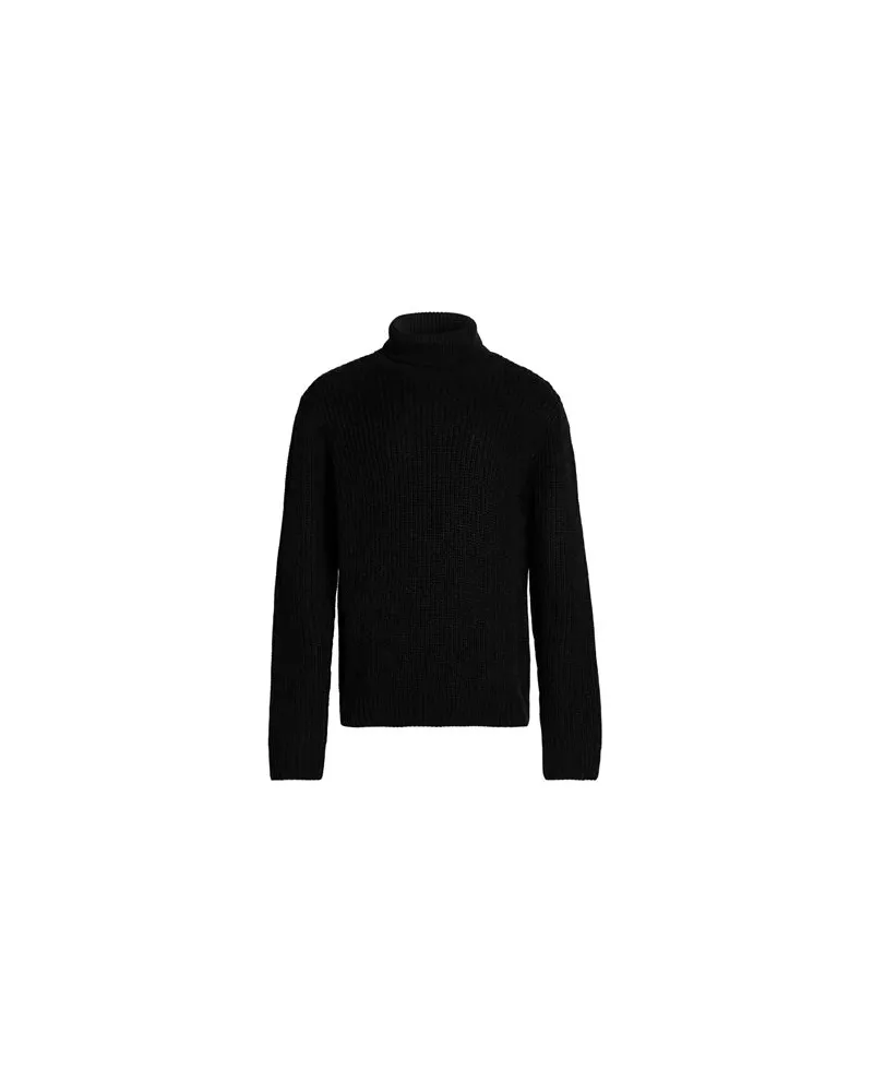 Jack & Jones STRICKWAREN - Rollkragenpulloverauf YOOX.COM Schwarz