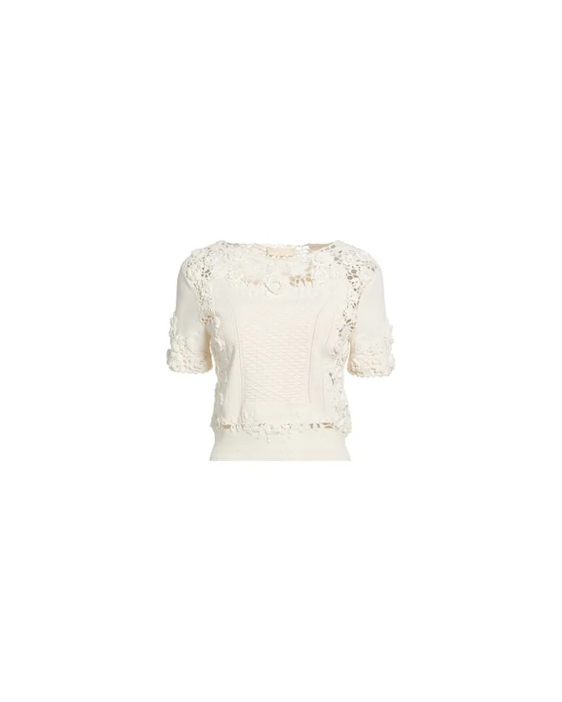 Ulla Johnson STRICKWAREN - Pulloverauf YOOX.COM Cremeweiß