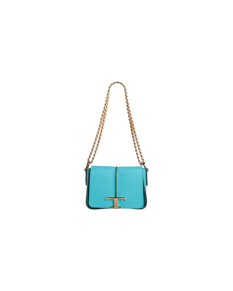 TOD'S TASCHEN - Schultertaschenauf YOOX.COM Tūrkis