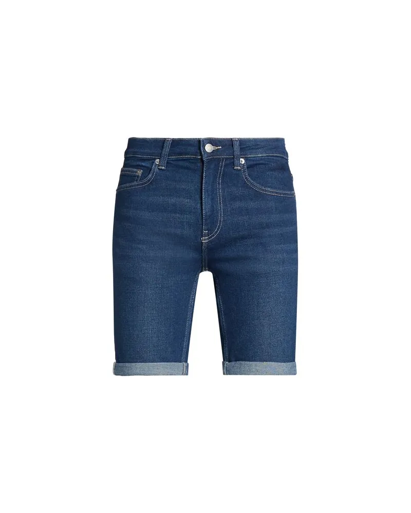 Only & Sons HOSEN & RÖCKE - Jeansshortsauf YOOX.COM Blau