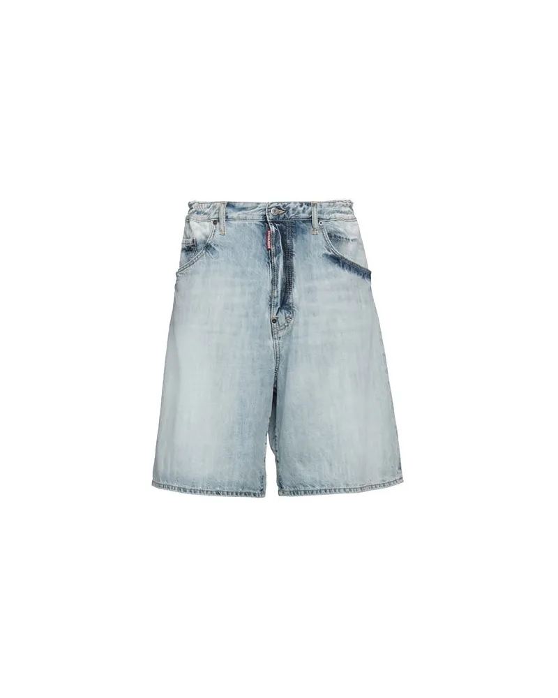 Dsquared2 HOSEN & RÖCKE - Jeansshortsauf YOOX.COM Blau