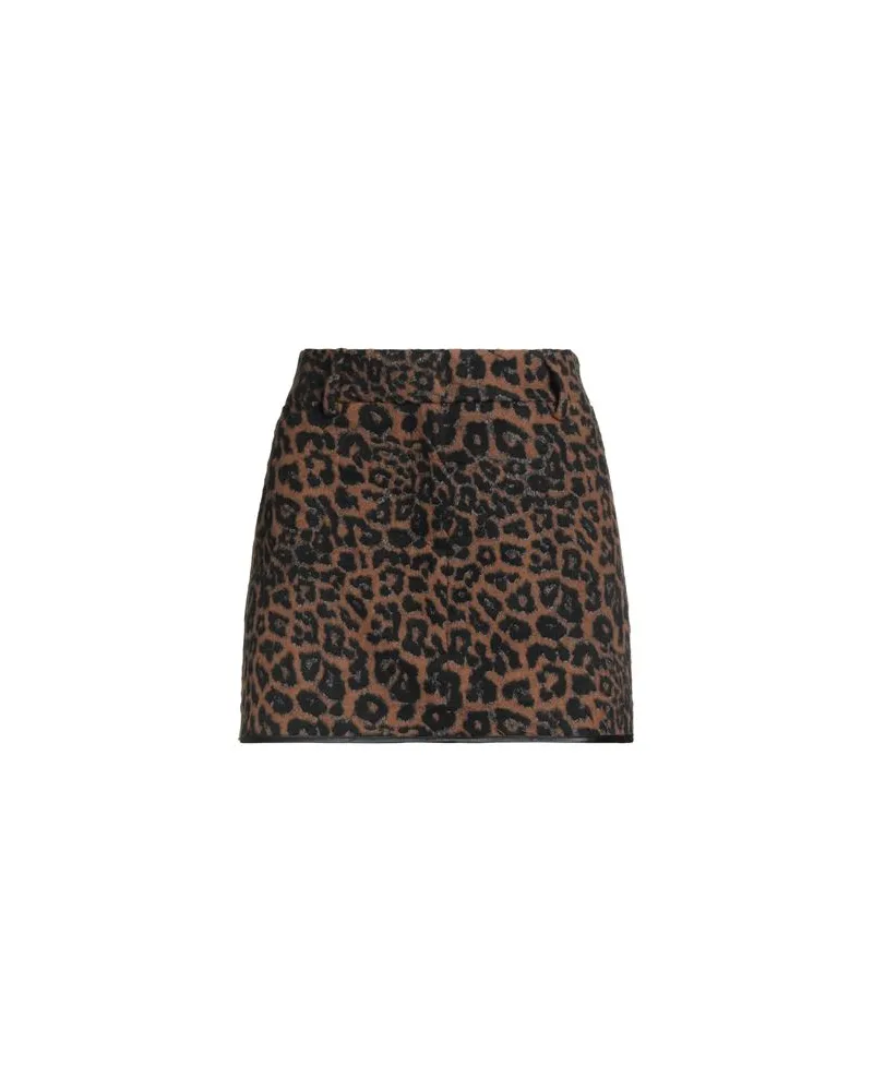 SOLOTRE HOSEN & RÖCKE - Miniröckeauf YOOX.COM Braun