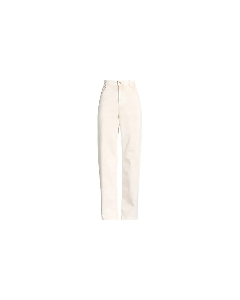 Blumarine HOSEN & RÖCKE - Jeanshosenauf YOOX.COM Beige