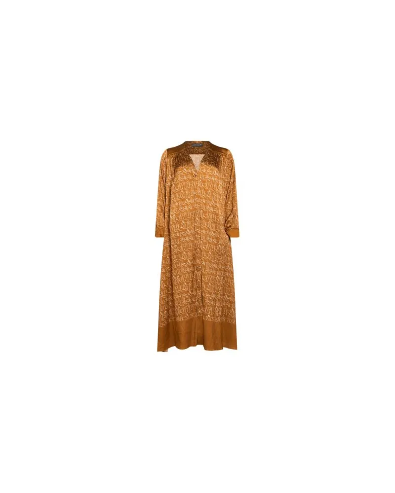 Antonia Zander KLEIDER - Midi-Kleiderauf YOOX.COM Lederfarben