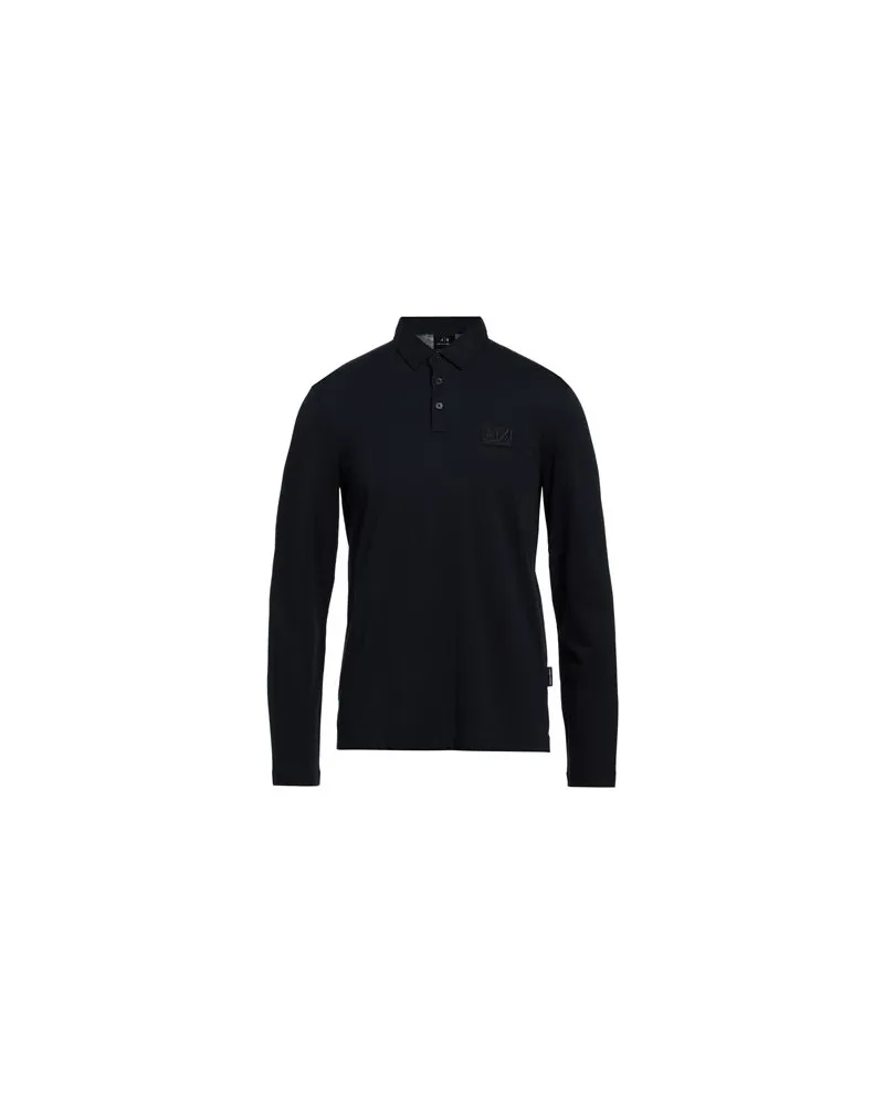 Armani Exchange TOPS - Poloshirtsauf YOOX.COM Nachtblau