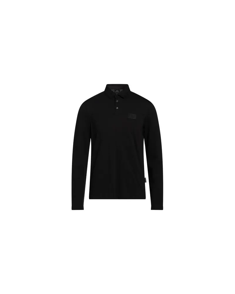 Armani Exchange TOPS - Poloshirtsauf YOOX.COM Schwarz