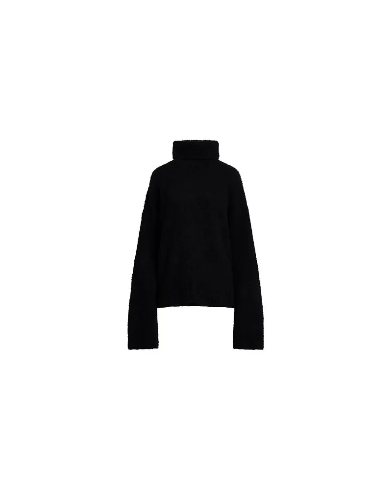 Uma Wang STRICKWAREN - Rollkragenpulloverauf YOOX.COM Schwarz