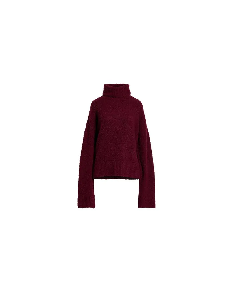 Uma Wang STRICKWAREN - Rollkragenpulloverauf YOOX.COM Bordeaux