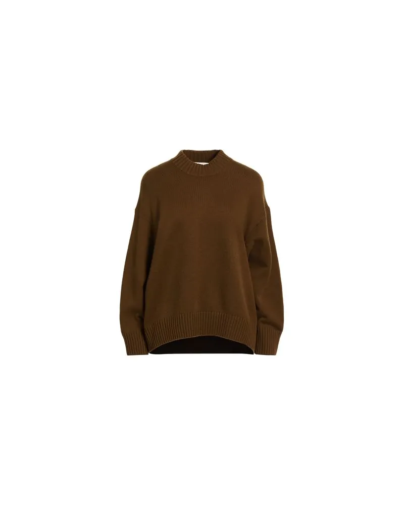 Frame Denim OVERSIZED CASHMERE CREW  - STRICKWAREN - Pulloverauf YOOX.COM Khaki