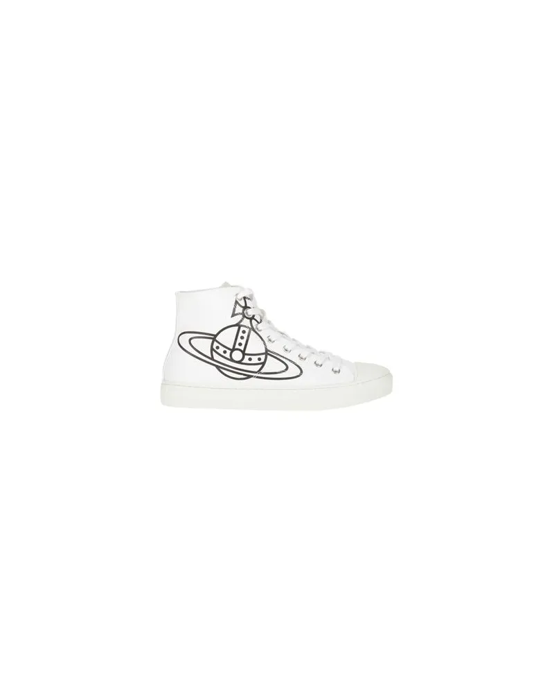 Vivienne Westwood PLIMSOLL HIGH TOP CANVAS - SCHUHE - Sneakersauf YOOX.COM Weiß