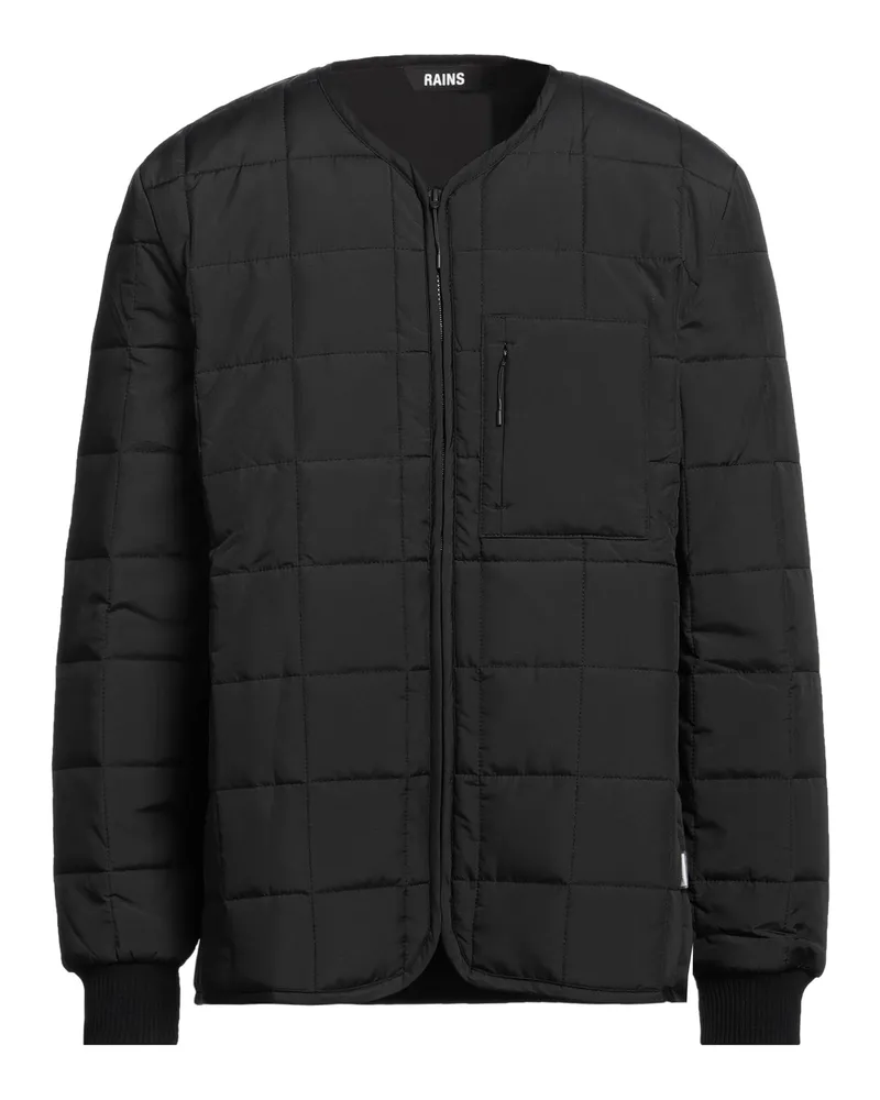 RAINS Jacke & Anorak Schwarz