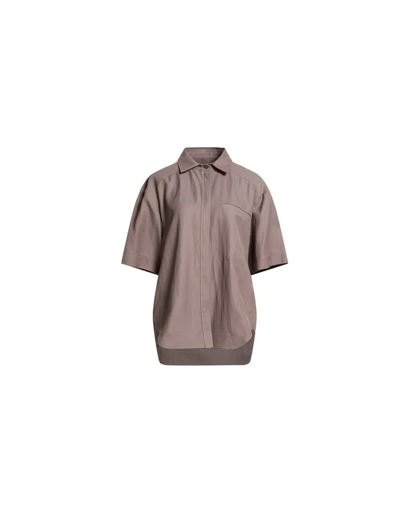 Loulou Studio TOPS - Hemdenauf YOOX.COM Maulwurfsgrau