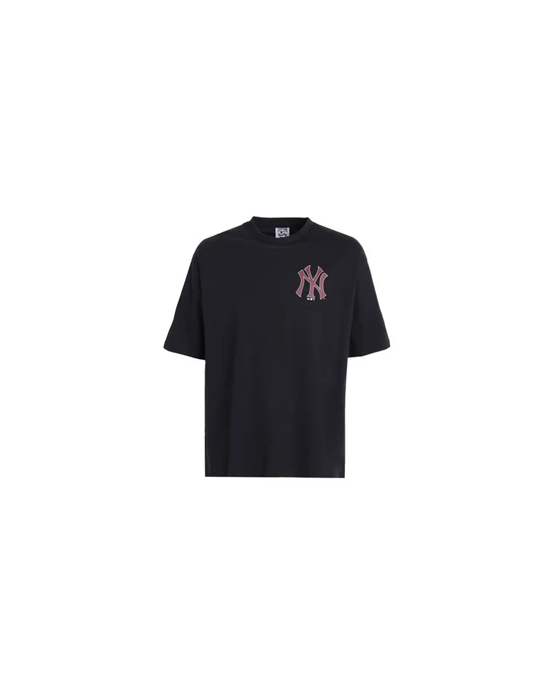 New Era MLB LARGE LOGO OS TEE NEYYANCO    - MLB LARGE LOGO OS TEE NEYYANCO - TOPS - T-shirtsauf YOOX.COM Schwarz