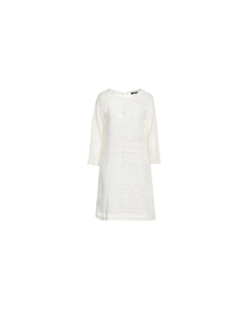 Soallure KLEIDER - Mini-Kleiderauf YOOX.COM Cremeweiß