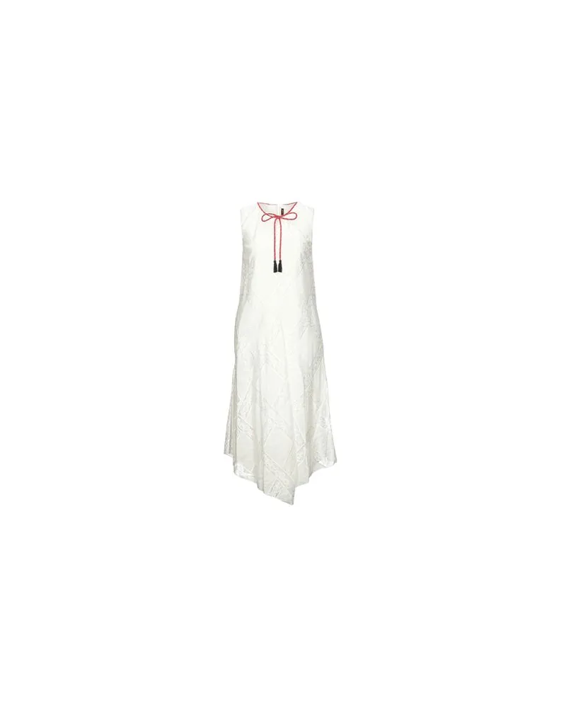 Manila Grace KLEIDER - Midi-Kleiderauf YOOX.COM Weiß