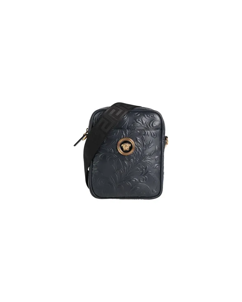 Versace TASCHEN - Umhängetascheauf YOOX.COM Nachtblau