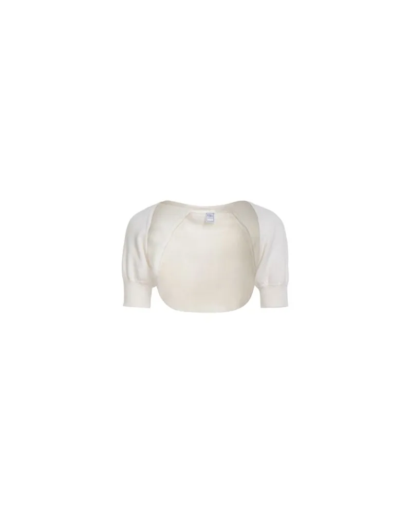 Fedeli TOPS - Bolerosauf YOOX.COM Cremeweiß