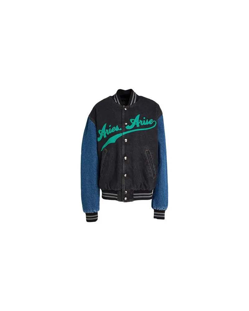 Aries JACKEN & MÄNTEL - Jeansjacken/Mäntelauf YOOX.COM Braungrau