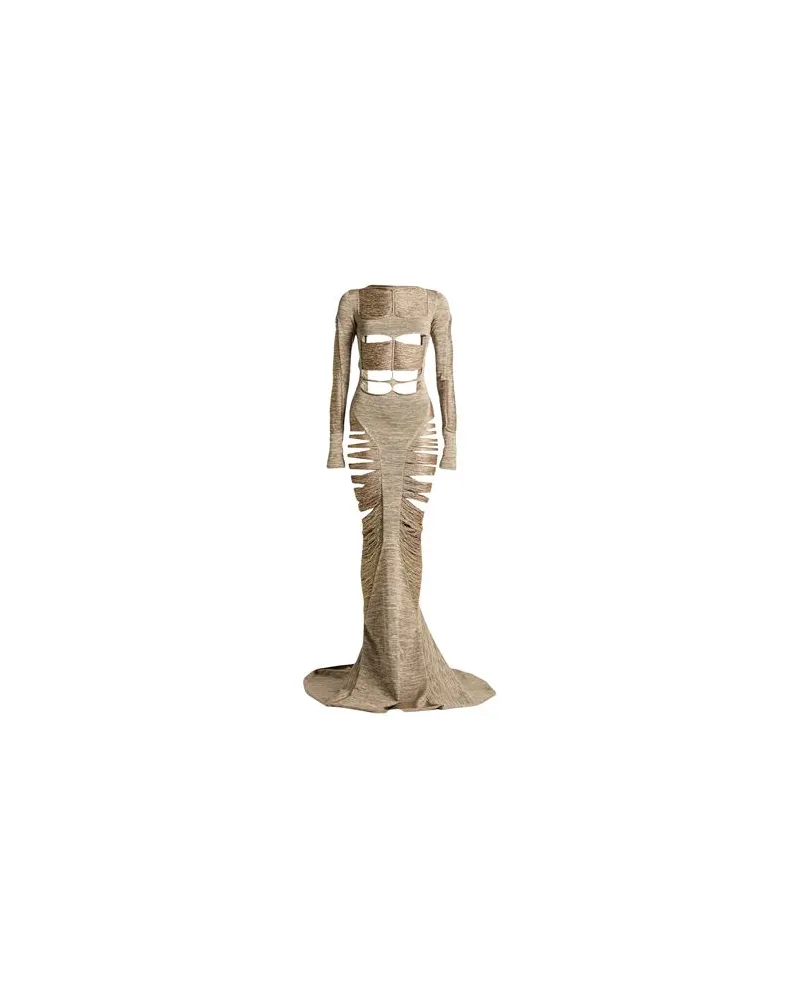 Rick Owens KLEIDER - Maxi-Kleiderauf YOOX.COM Maulwurfsgrau