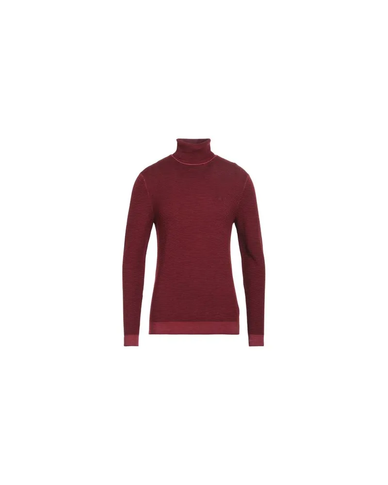 Sun68 STRICKWAREN - Rollkragenpulloverauf YOOX.COM Bordeaux